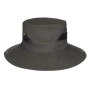 Мъжка bucket шапка каки с мрежа и копчета_1224690, снимка 2