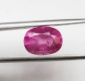 Красив ярко-розов сапфир 2,60 карата с отличен цвят и блясък! Сертификат!, снимка 1