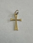 Златен кръст 14K – 0,40гр, снимка 1