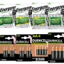 Акумулаторни Батерии Duracell / Energizer, Зарядно за презареждащи батерии АА, ААА, снимка 1