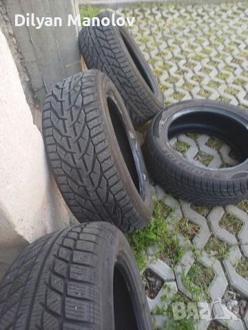 продавам Зимни гуми 205/55/16. 