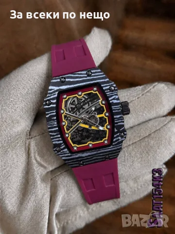 Richard Mille Мъжки Часовник - Различни Цветове Код SK1985, снимка 6 - Мъжки - 55629791