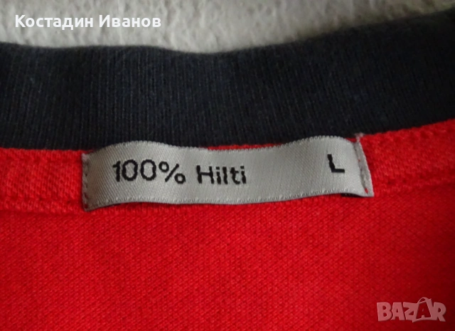 Hilti мъжка поло блуза L Хилти, снимка 4 - Блузи - 54740318