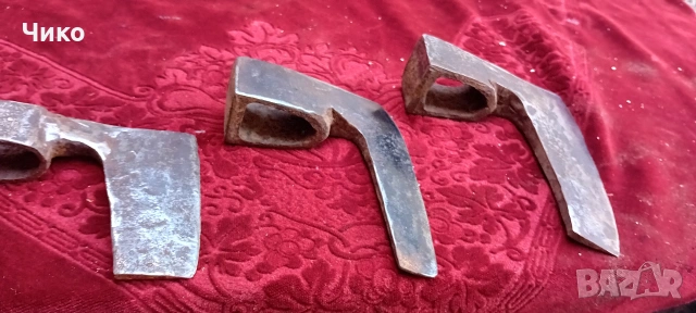 3бр стари здрави брадви