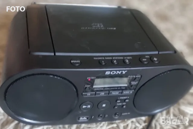 Sony ZS-PS 50 mp3 cd USB , снимка 4 - Радиокасетофони, транзистори - 55434083