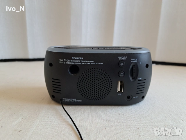 Радио часовник Buffbee RS1., снимка 5 - Радиокасетофони, транзистори - 54899777