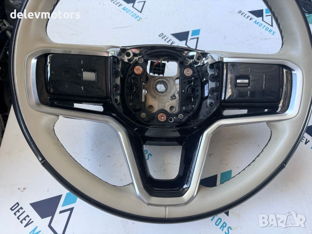 n8a2-3f563-bc8 кожен, мултифункционален волан от Land Rover Range Rover Velar (L560) 3.0 D, снимка 4 - Части - 55154633