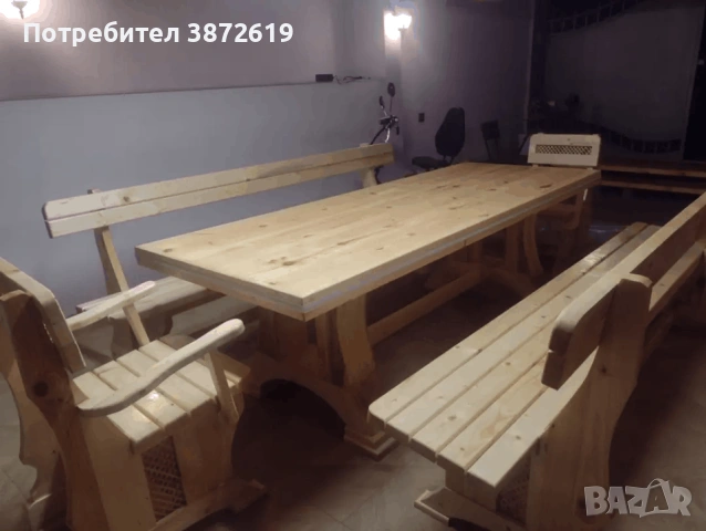 Кухни, маси, столове, пейки от масив, снимка 8 - Шкафове - 54498292