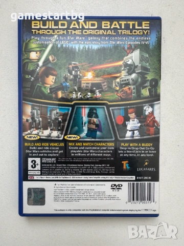 Lego Star Wars II The Original Trilogy за PS2, снимка 2 - Игри за PlayStation - 54662278