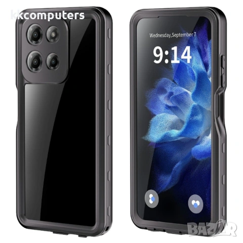 Водоустойчив Калъф REDPEPPER A Series IP68 за Motorola Moto G 2026 5G / G Play 2026 5G – Черен