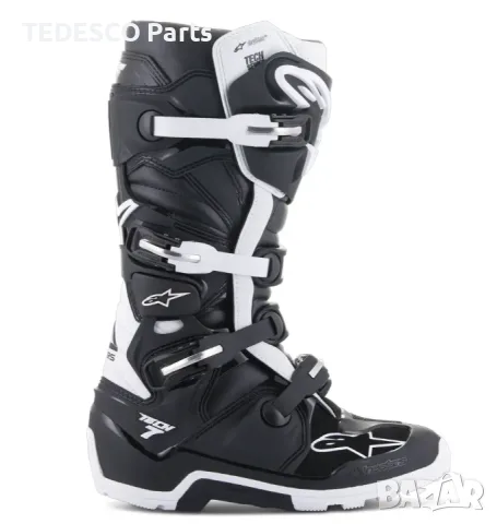 Цена БЕЗ АНАЛОГ - Непромокаеми ботуши със става Alpinestars Tech 7 Drystar - 40,5 номер, снимка 2 - Аксесоари и консумативи - 55320887