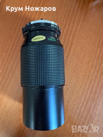 Продавам Обектив      Продавам Обектив  Vivitar. 80-200mm  1:4,5. , снимка 4 - Обективи и филтри - 55247621
