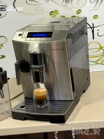 Кафемашина кафе автомат delonghi Primadonna S с гаранция, снимка 3 - Кафемашини - 55227643