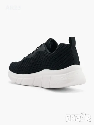 Оригинални мъжки маратонки Skechers FLEX FLOW - Черен цвят - №44, снимка 4 - Маратонки - 55469971