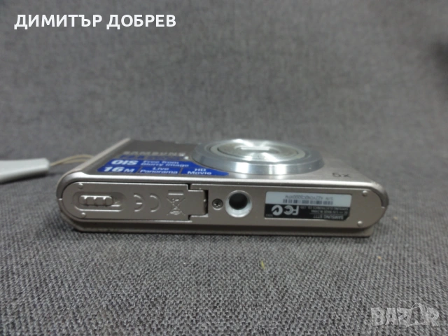 ЦИФРОВ ФОТОАПАРАТ SAMSUNG ST77 16MP CCD DIGITAL CAMERA Y2K, снимка 7 - Фотоапарати - 54834799