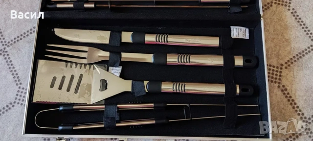 Куфар с инструменти за барбекю Шуменско, снимка 2 - Други инструменти - 54308353