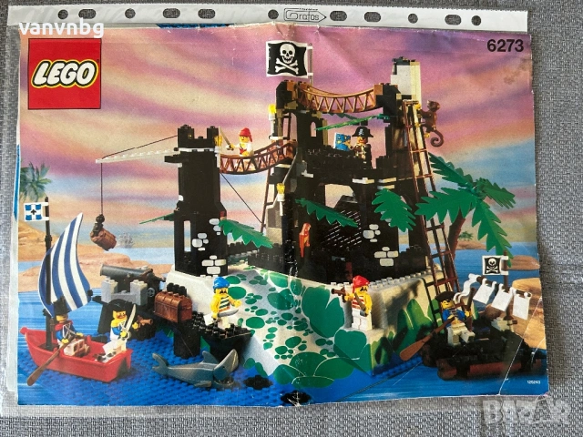Lego Pirates 6273 Rock Island Refuge, снимка 10 - Конструктори - 54351696