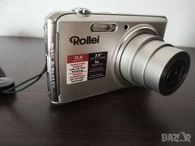 Камера Rollei Flexline 250 12MP x5 Optical Zoom, снимка 4 - Фотоапарати - 55124720