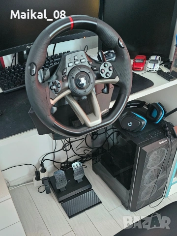 Волан HORI Racing Wheel Apex – PS5 / PS4 / PC, снимка 2 - Аксесоари - 55271981