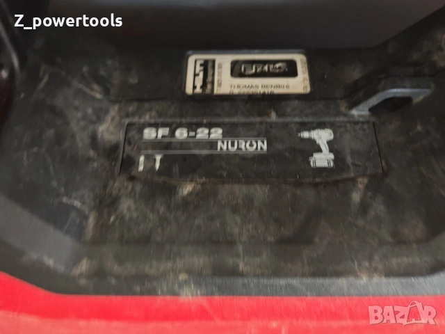 куфар Hilti SF 6-22 Nuron , снимка 2 - Други инструменти - 54752881