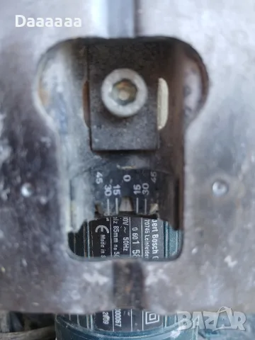 Зеге BOSCH GST 85 PE, снимка 7 - Циркуляри - 55513601