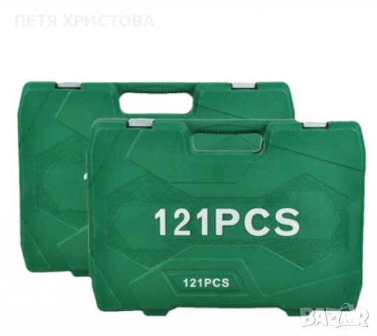 Комплект инструменти за ремонт на автомобил, 121 части, снимка 2 - Куфари с инструменти - 54787294