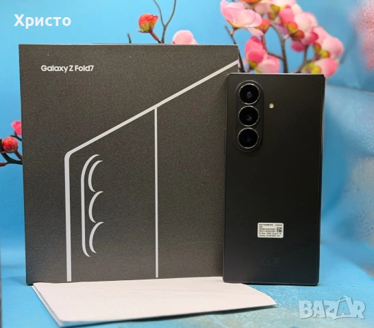 ГАРАНЦИОНЕН!!! Samsung Galaxy Z Fold7, 12GB RAM, 256GB, 5G, Jetblack + аксесоари , снимка 7 - Samsung - 55158323