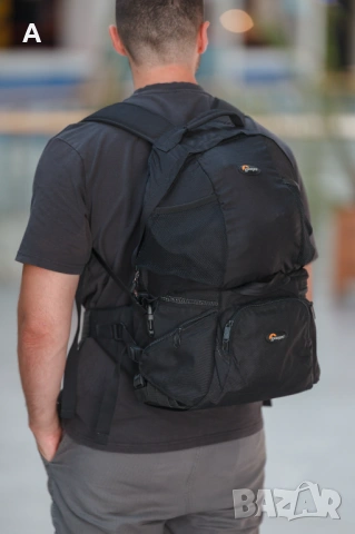 Фотораница 2-в-1 Lowepro Orion AW – Отлично състояние (9/10), Модулна, снимка 2 - Чанти, стативи, аксесоари - 53965793