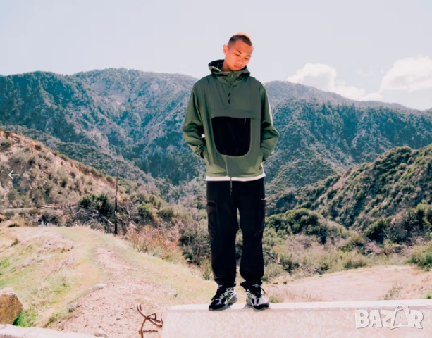  Carhartt WIP Anker Pullover  размер М - Якето е тип анорак с половин цип, снимка 2 - Якета - 54221065