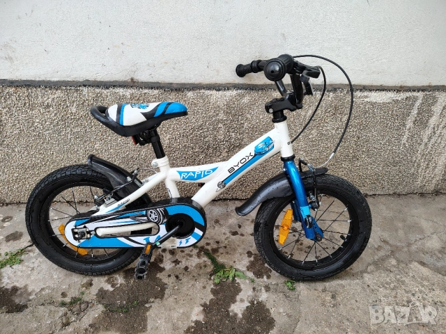 Детско колело Byox Rapid 12" + помощни колела | Отлично състояние