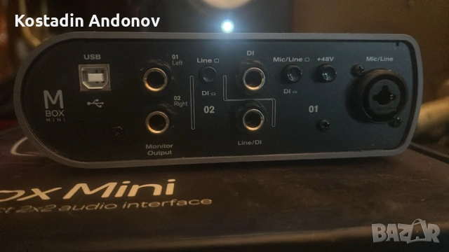 Аудио карта Avid Mbox 3 mini, снимка 3 - Други - 54812347