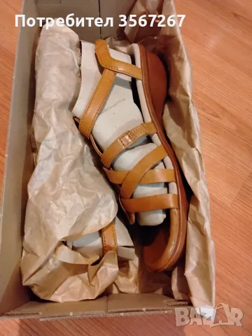 Сандали CLARKS 39номер ест.кожа, снимка 5 - Сандали - 55359396