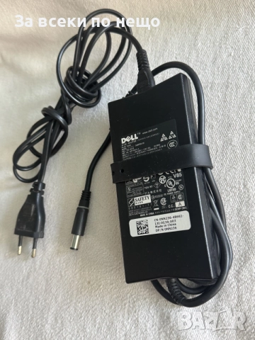 Оригинално захранване зарядно Dell 19.5V 4.62A 90W Светеща букса , зарядно DELL 90W, снимка 2 - Кабели и адаптери - 55387691