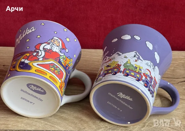 Порцеланови чаши -Milka, снимка 8 - Чаши - 55508998