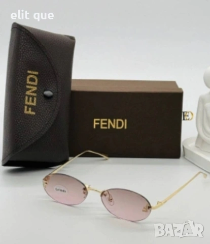 очила с висок клас калъф ,кутия , сертификат и кърпичка на марката fendi miu miu , снимка 4 - Слънчеви и диоптрични очила - 55092319