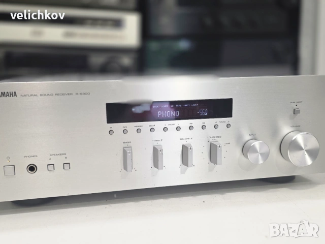    YAMAHA R-S300: Модерен Hi-Fi звук, легендарно качество и Phono вход за грамофон! , снимка 5 - Ресийвъри, усилватели, смесителни пултове - 54911885
