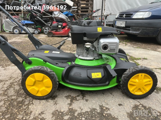 Самоходна моторна косачка JOHN DEERE 6.5hp, снимка 4 - Градинска техника - 54086795