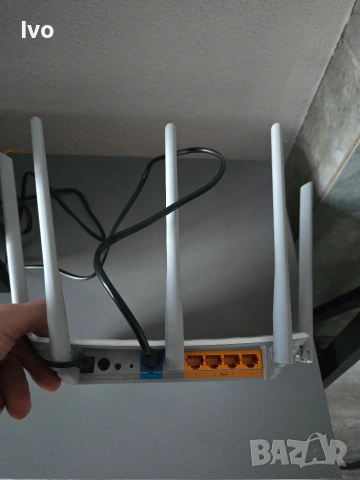 TP-Link Archer C60 AC1350 – отличен Wi-Fi рутер, снимка 2 - Рутери - 54648532
