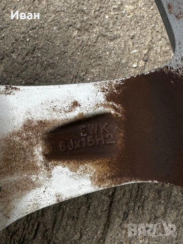 Джанти Enzo 5x112 15” 6J ET48, снимка 6 - Гуми и джанти - 54014412