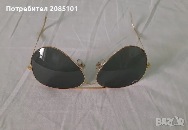 Оригинални слънчеви очила Ray-Ban Aviator USA (Винтидж B&L), снимка 2 - Слънчеви и диоптрични очила - 55332949