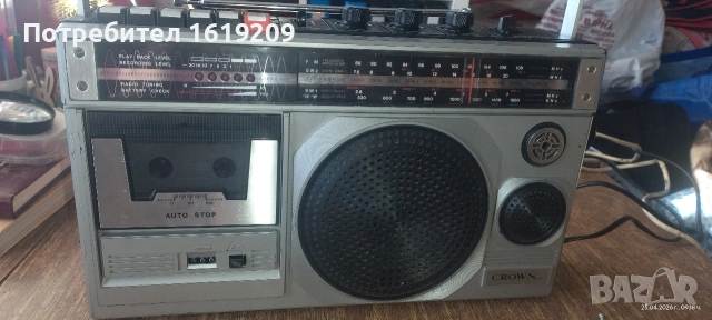 crown моно касетофона , снимка 5 - Радиокасетофони, транзистори - 54308448