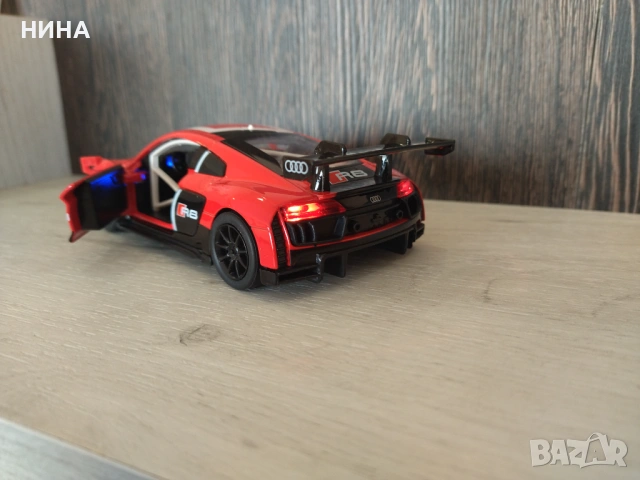 Метална количка AUDI R8 LMS !!!, снимка 2 - Колекции - 54065613