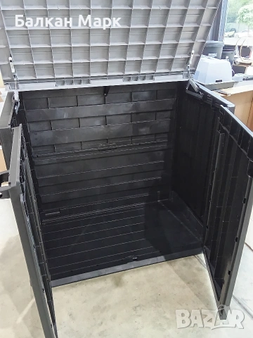 Градински шкаф Keter Store-It-Out Prime (880л) – Внос от Германия, снимка 10 - Градински мебели, декорация  - 53923755