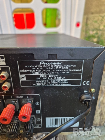 Pioneer vsx-d710s, снимка 3 - Ресийвъри, усилватели, смесителни пултове - 54968983