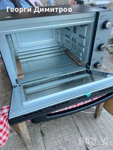 Фурна без котлони със вентилатор 45л, снимка 6 - Печки, фурни - 54349381