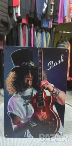 Slash -метална табела (плакет), снимка 2 - Китари - 54084946