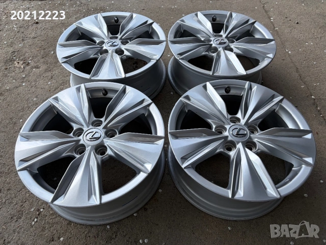 4 броя алуминиеви джанти за Lexus UX 17, снимка 3 - Гуми и джанти - 54235950
