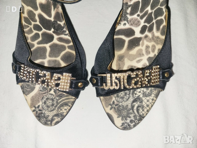JUST CAVALLI оригинални сандали 38,5, снимка 3 - Сандали - 55050063