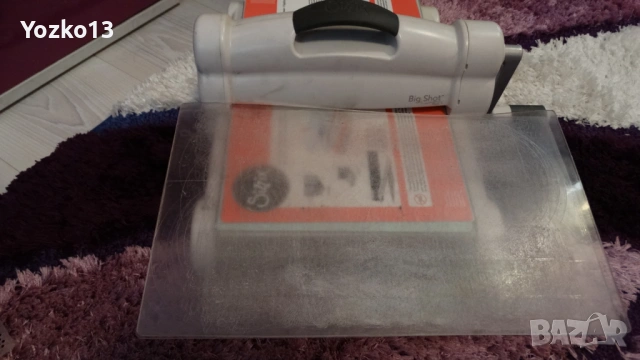 Sizzix Big Shot Plus Машина A4 за изрязване и релеф, снимка 5 - Други - 54125664
