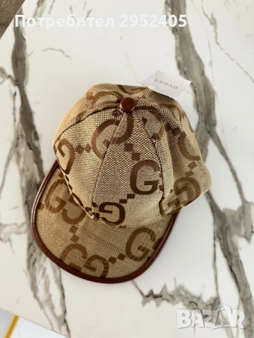 Gucci шапка с козирка , снимка 2 - Шапки - 54395427